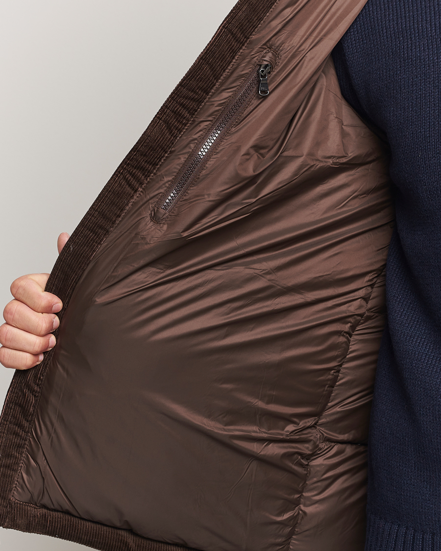 Herr | Jackor | Polo Ralph Lauren | El Cap Corduroy Down Jacket Dark Beech