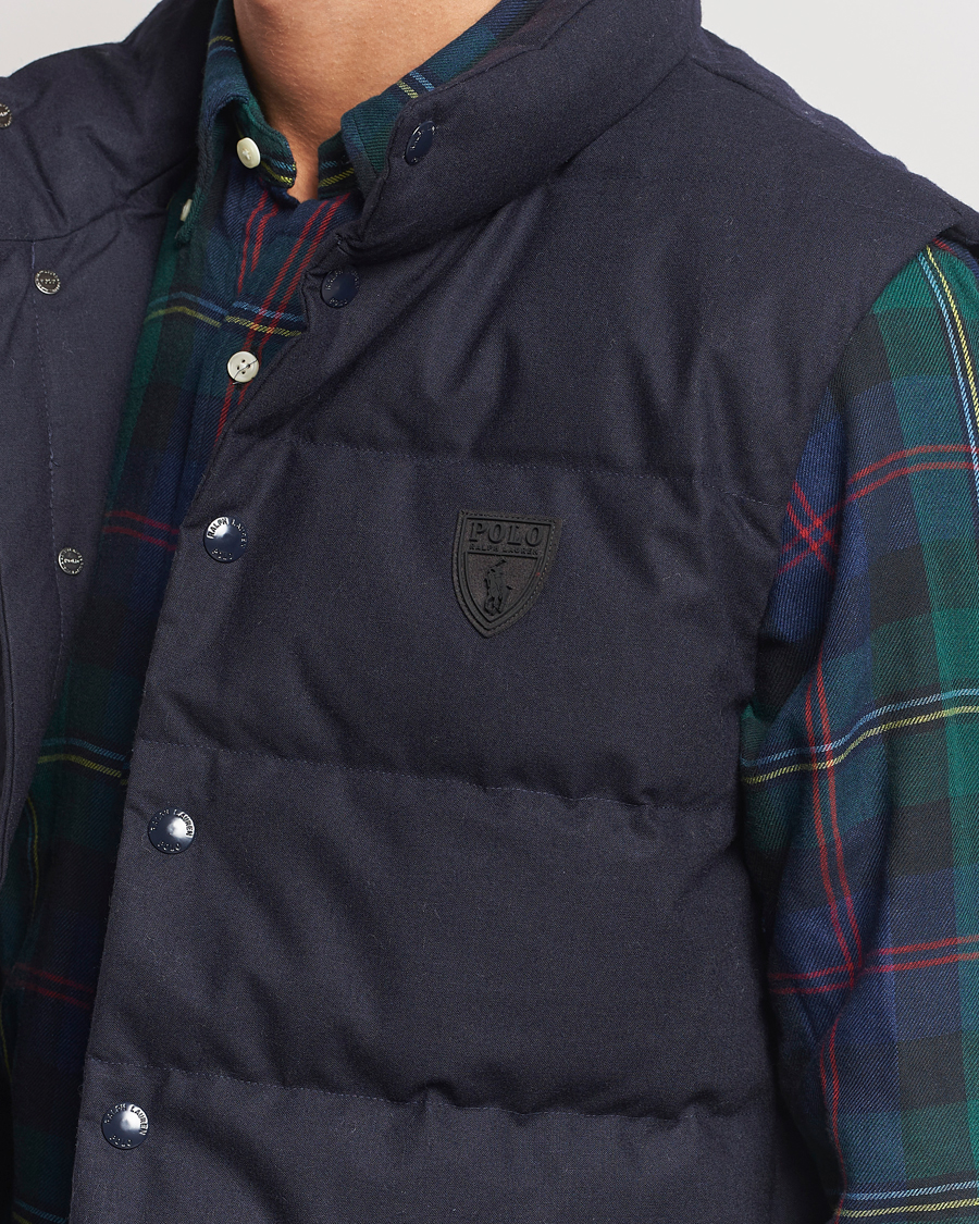 Herr | Jackor | Polo Ralph Lauren | Dunn Wool Vest Collection Navy