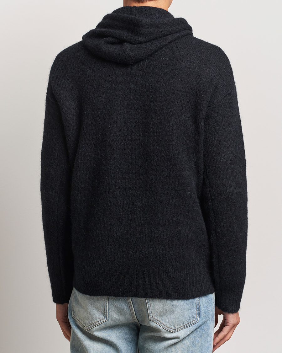 Herr | Tröjor | Polo Ralph Lauren | Alpaca Hoodie Polo Black