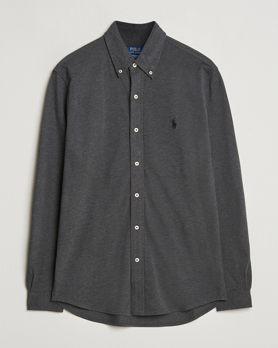 Herr | Skjortor | Polo Ralph Lauren | Featherweight Mesh Shirt Windsor Heather
