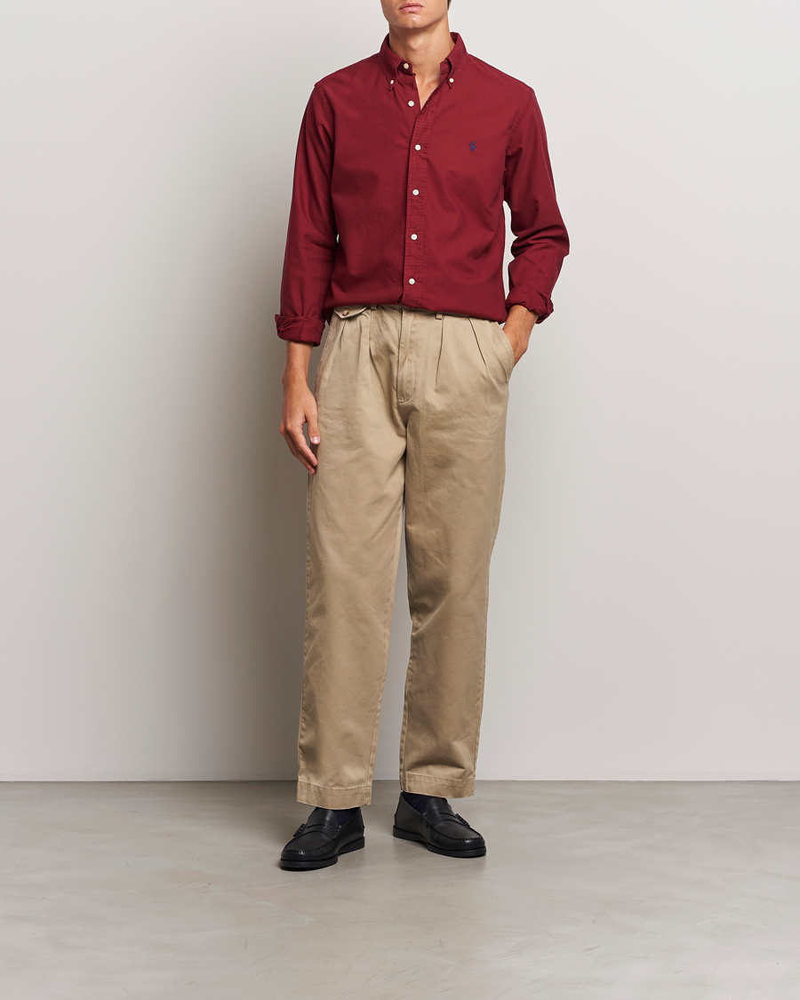 Herr | Skjortor | Polo Ralph Lauren | Custom Slim Fit Oxford Shirt Red Carpet
