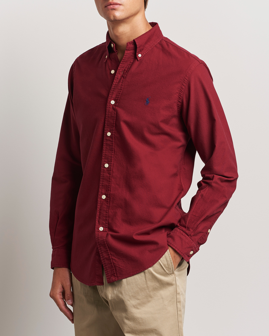 Herr | Skjortor | Polo Ralph Lauren | Custom Slim Fit Oxford Shirt Red Carpet