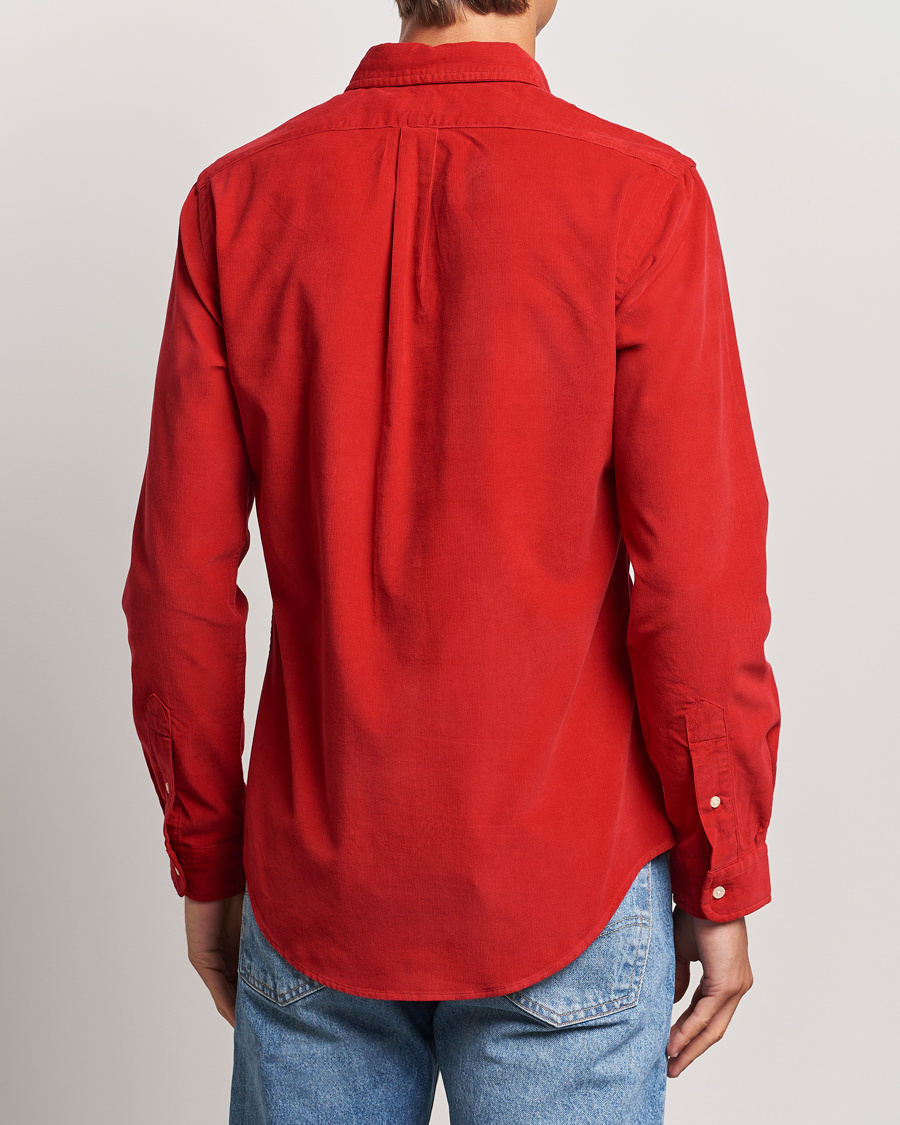 Herr | Skjortor | Polo Ralph Lauren | Slim Fit Corduroy Shirt Martin Red