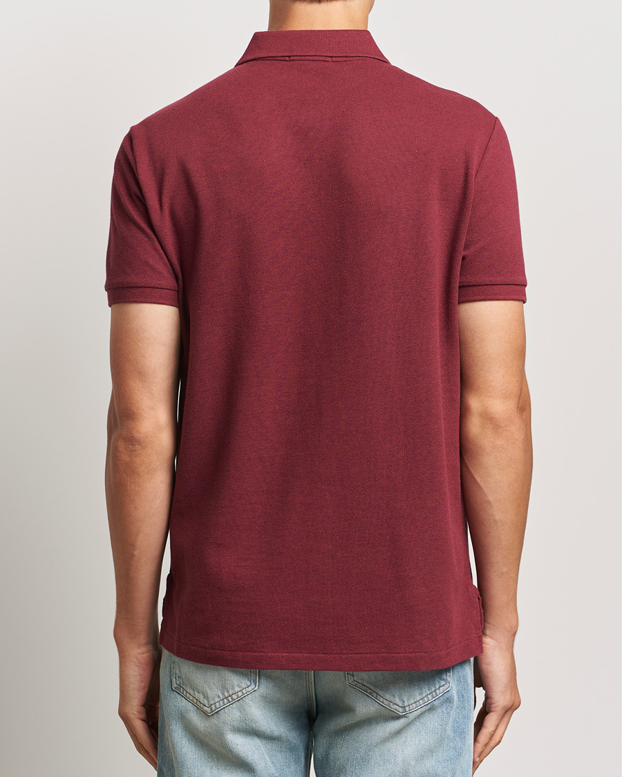 Herr | Pikéer | Polo Ralph Lauren | Custom Slim Fit Polo Vintage Port Heather