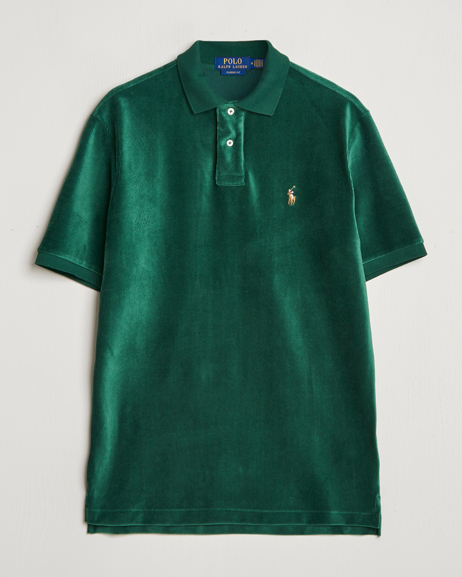 Herr | Pikéer | Polo Ralph Lauren | Corduroy Polo Moss Agate