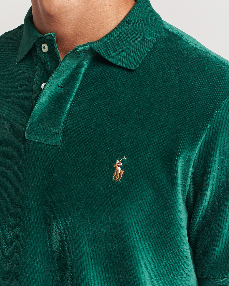 Herr | Pikéer | Polo Ralph Lauren | Corduroy Polo Moss Agate