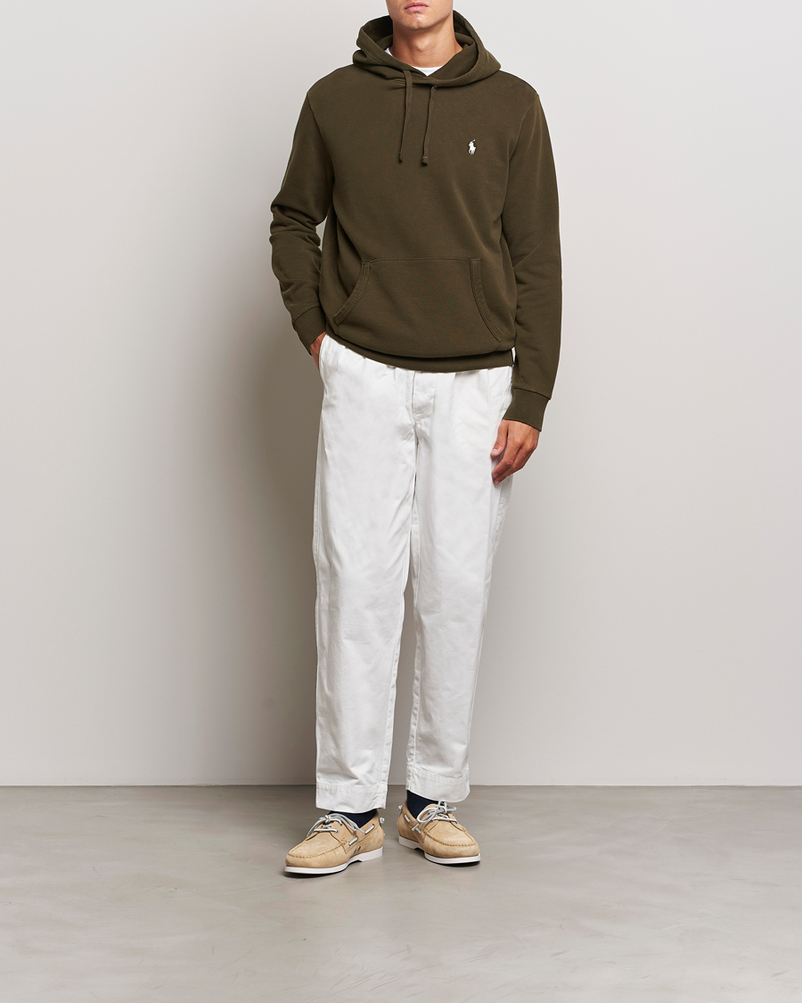 Herr | Tröjor | Polo Ralph Lauren | Loopback Terry Hoodie Dark Loden