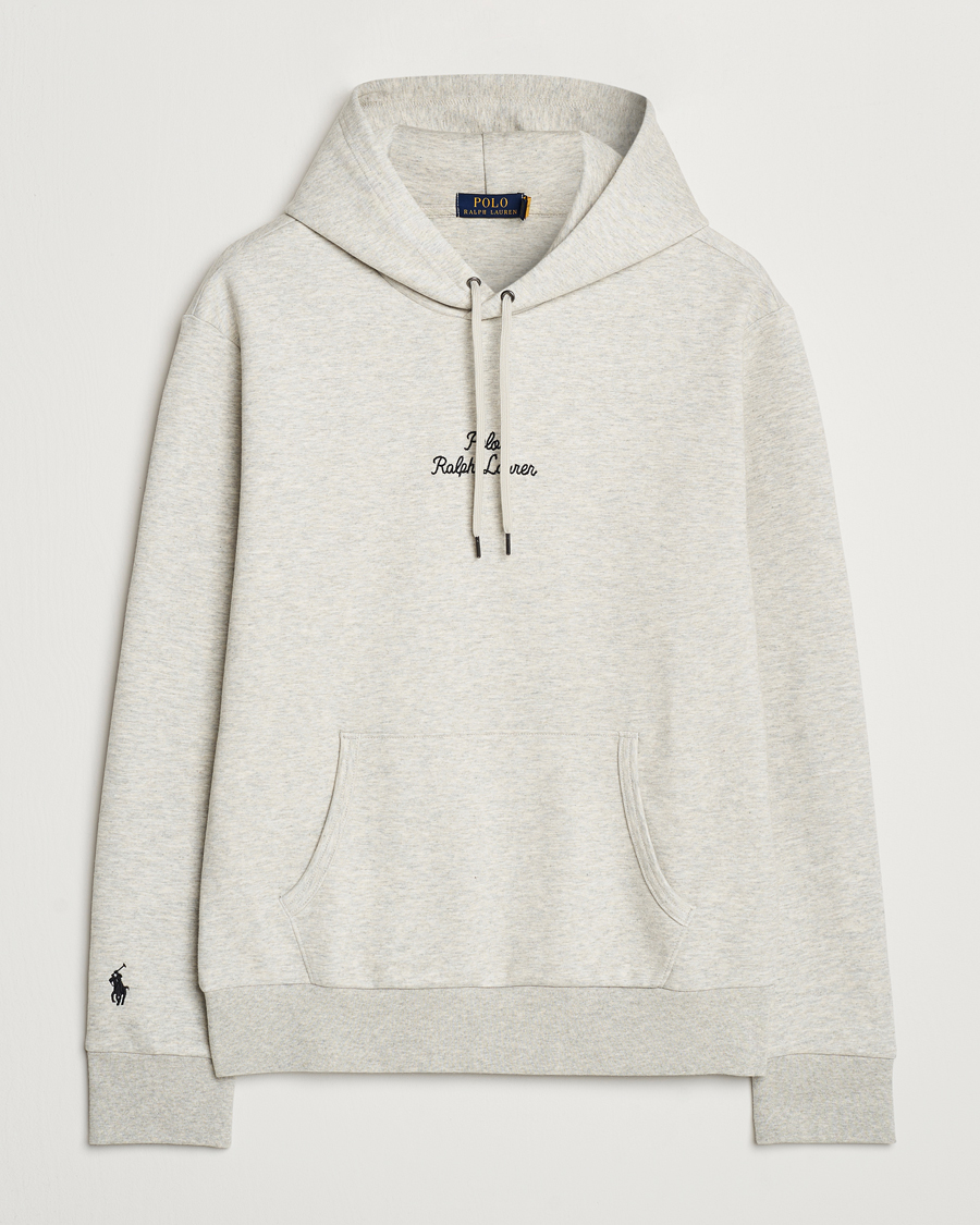 Herr | Tröjor | Polo Ralph Lauren | Central Logo Hoodie Lt Sport Heather