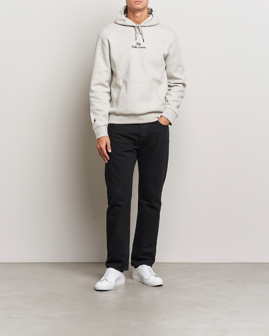 Herr | Tröjor | Polo Ralph Lauren | Central Logo Hoodie Lt Sport Heather