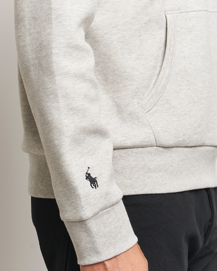 Herr | Tröjor | Polo Ralph Lauren | Central Logo Hoodie Lt Sport Heather
