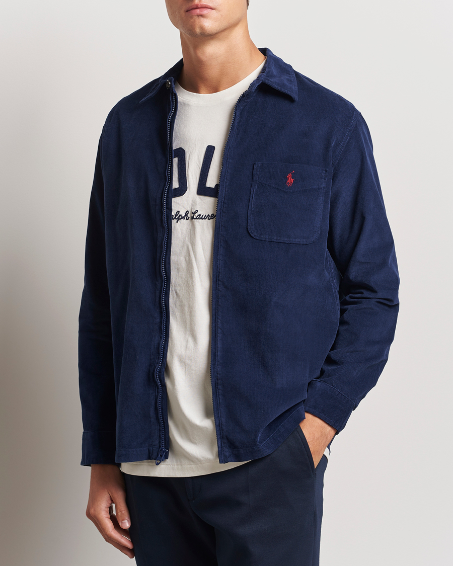 Herr | Skjortor | Polo Ralph Lauren | Corduroy Shirt Jacket Newport Navy
