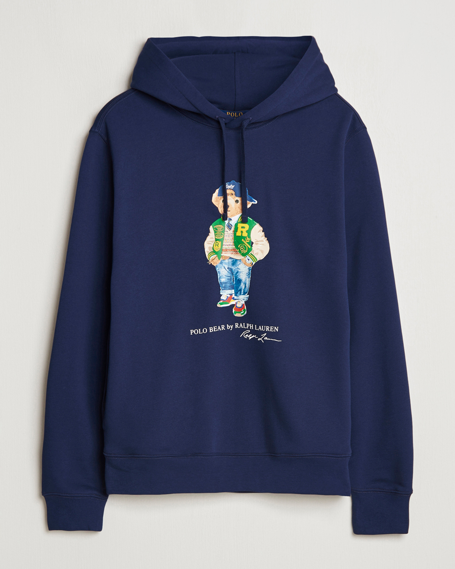 Herr | Tröjor | Polo Ralph Lauren | Varsity Bear Hoodie Navy