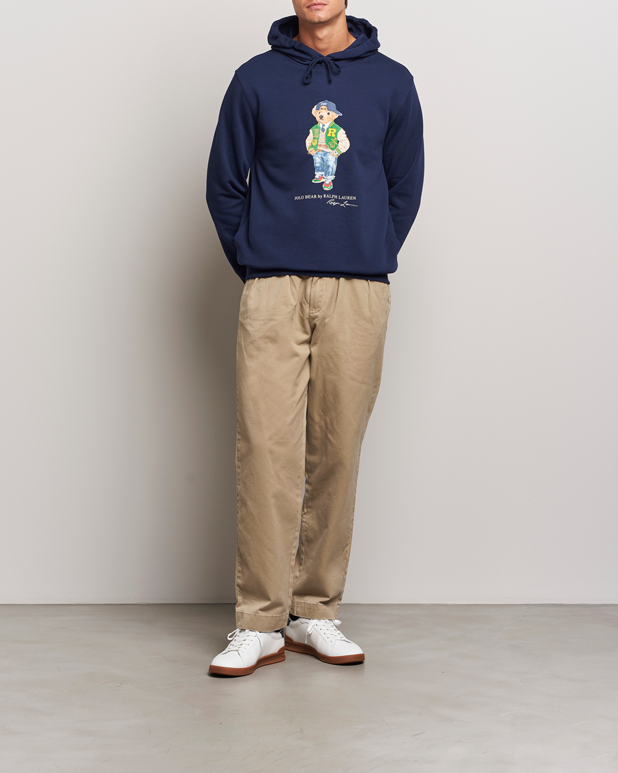 Herr | Tröjor | Polo Ralph Lauren | Varsity Bear Hoodie Navy