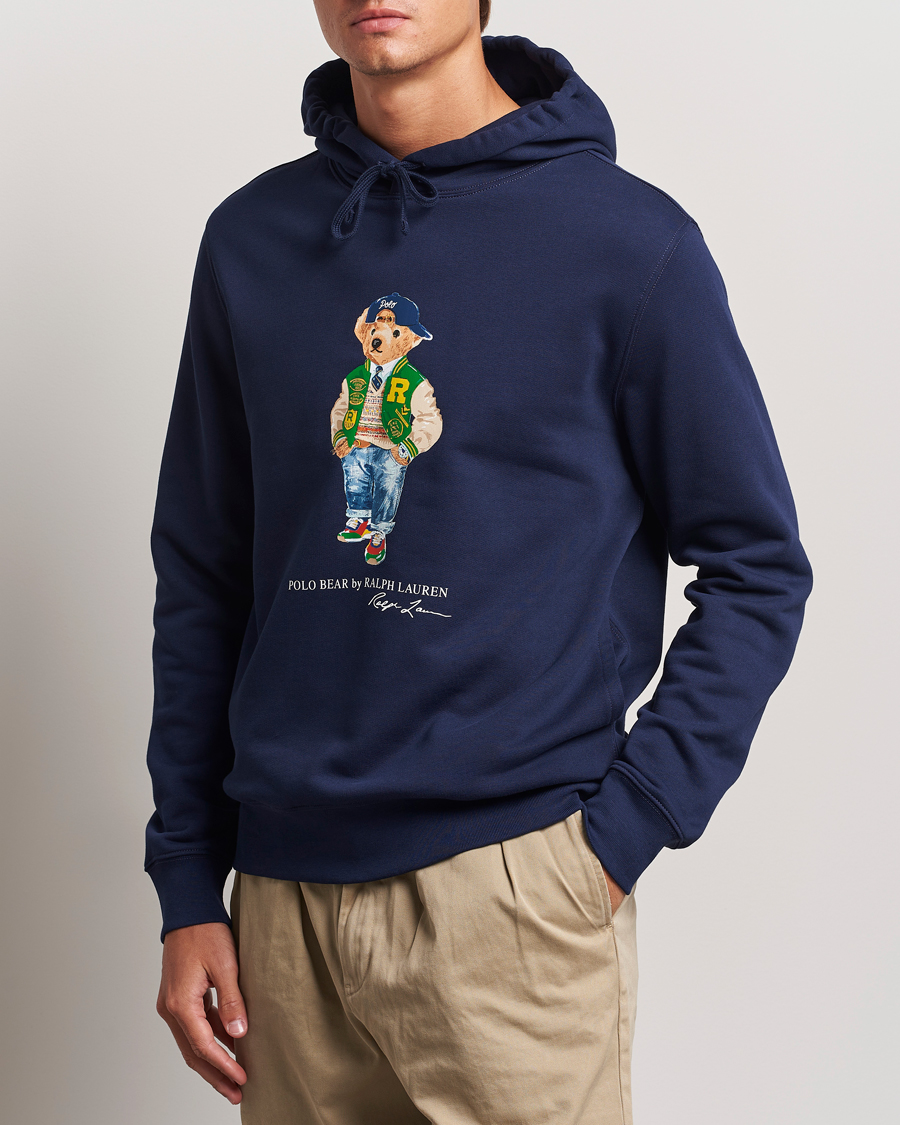Herr | Tröjor | Polo Ralph Lauren | Varsity Bear Hoodie Navy