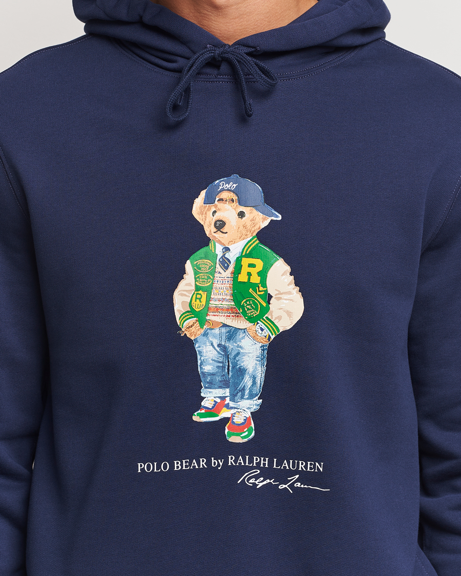 Herr | Tröjor | Polo Ralph Lauren | Varsity Bear Hoodie Navy