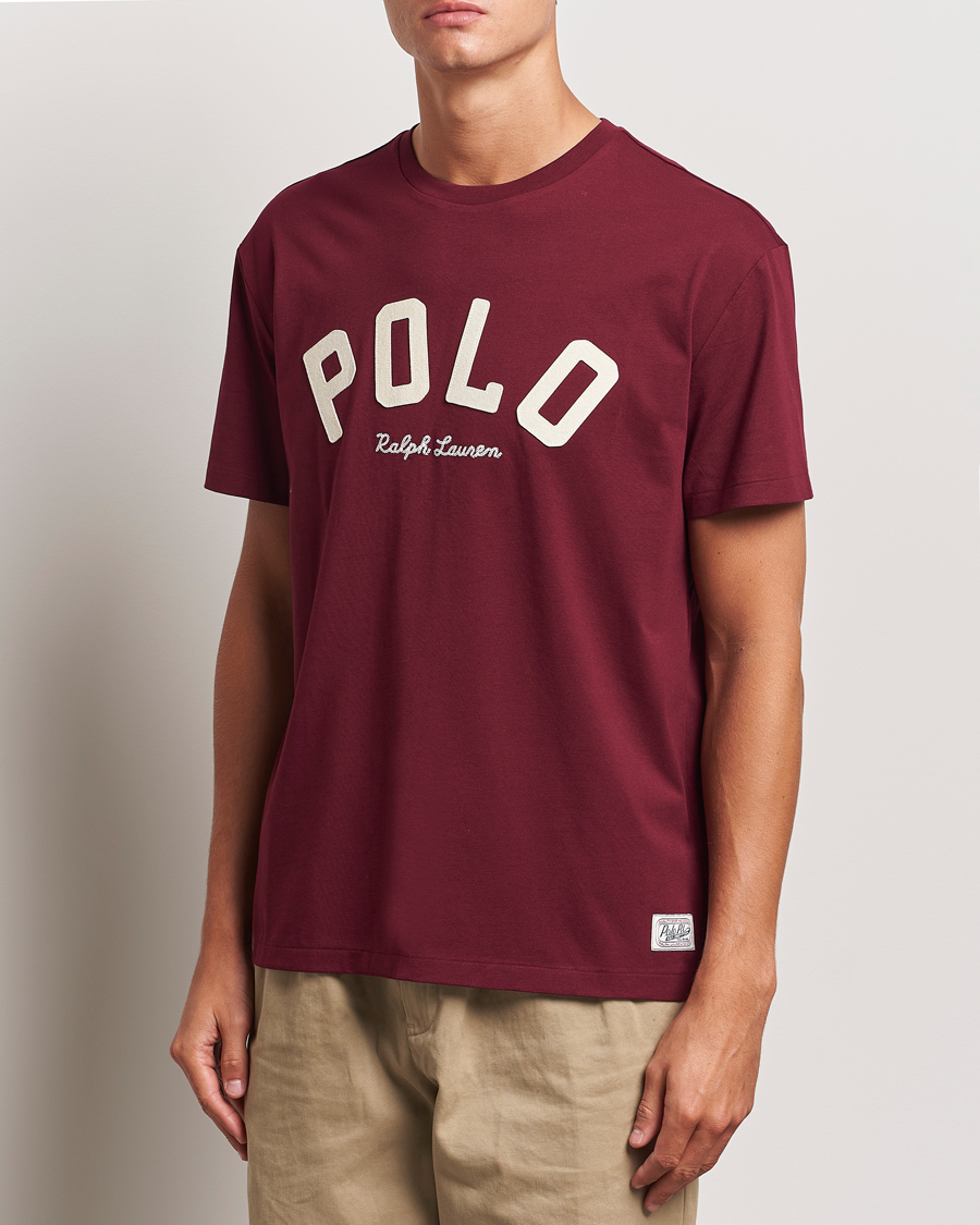 Herr | T-Shirts | Polo Ralph Lauren | RL Varsity Tee Classic Wine