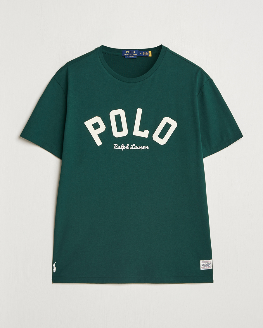 Herr | T-Shirts | Polo Ralph Lauren | RL Varsity Tee Moss Agate
