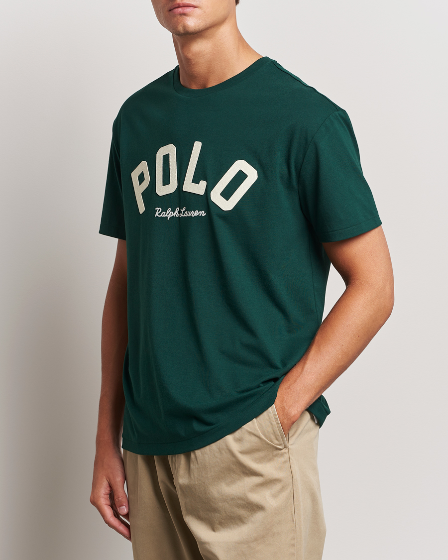 Herr | T-Shirts | Polo Ralph Lauren | RL Varsity Tee Moss Agate