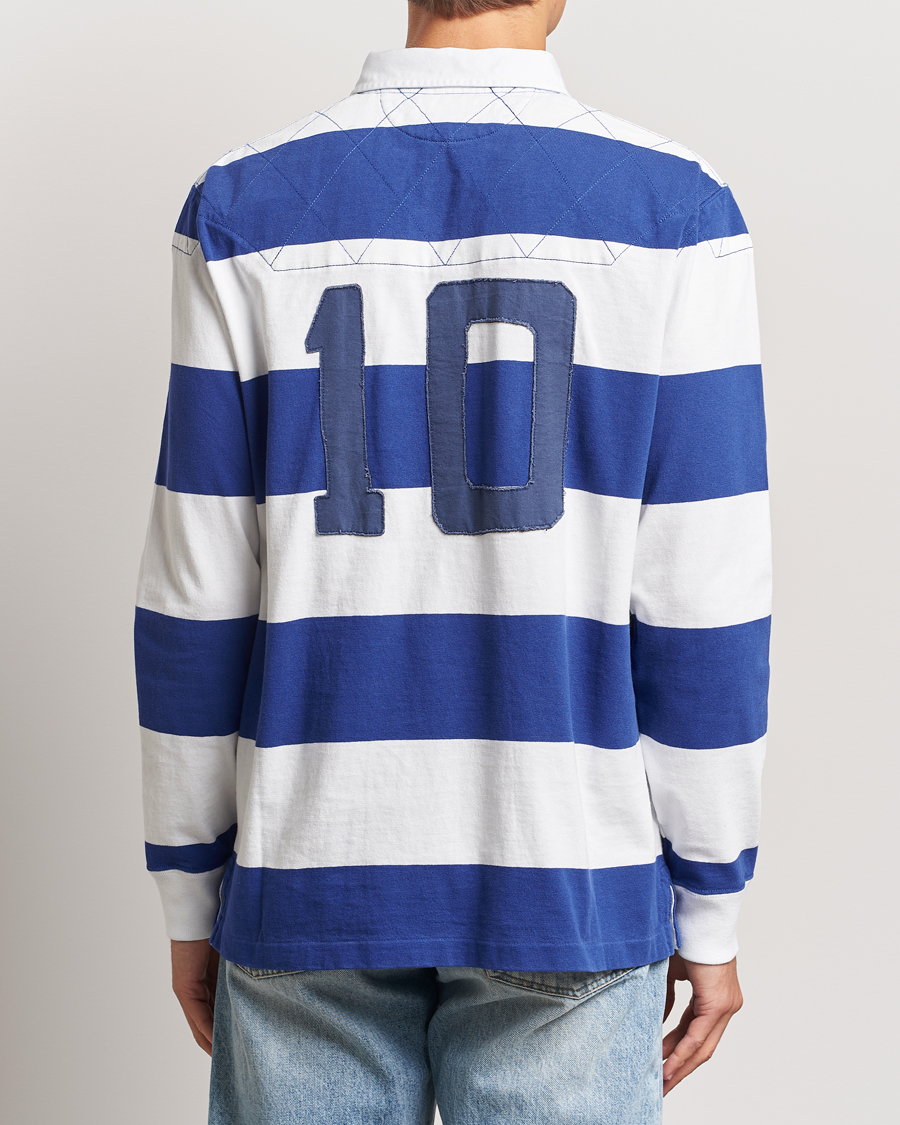Herr | Tröjor | Polo Ralph Lauren | Rugby Patch Deckwash White/Active Blue