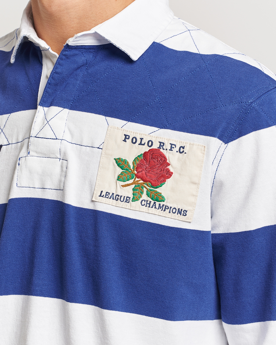 Herr | Tröjor | Polo Ralph Lauren | Rugby Patch Deckwash White/Active Blue