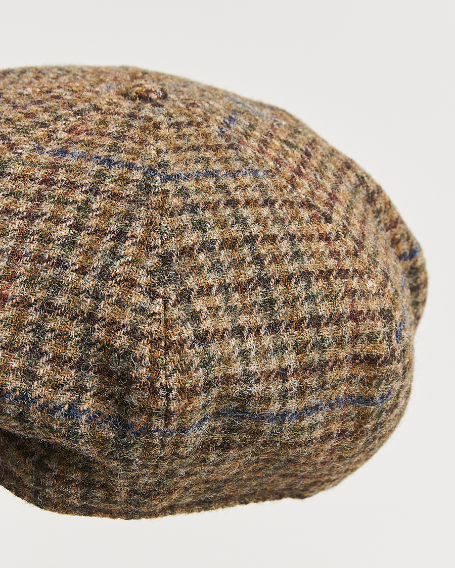 Herr | Polo Ralph Lauren Newsboy Herringbone Cap Sage/Tan | Polo Ralph Lauren | Newsboy Herringbone Cap Sage/Tan