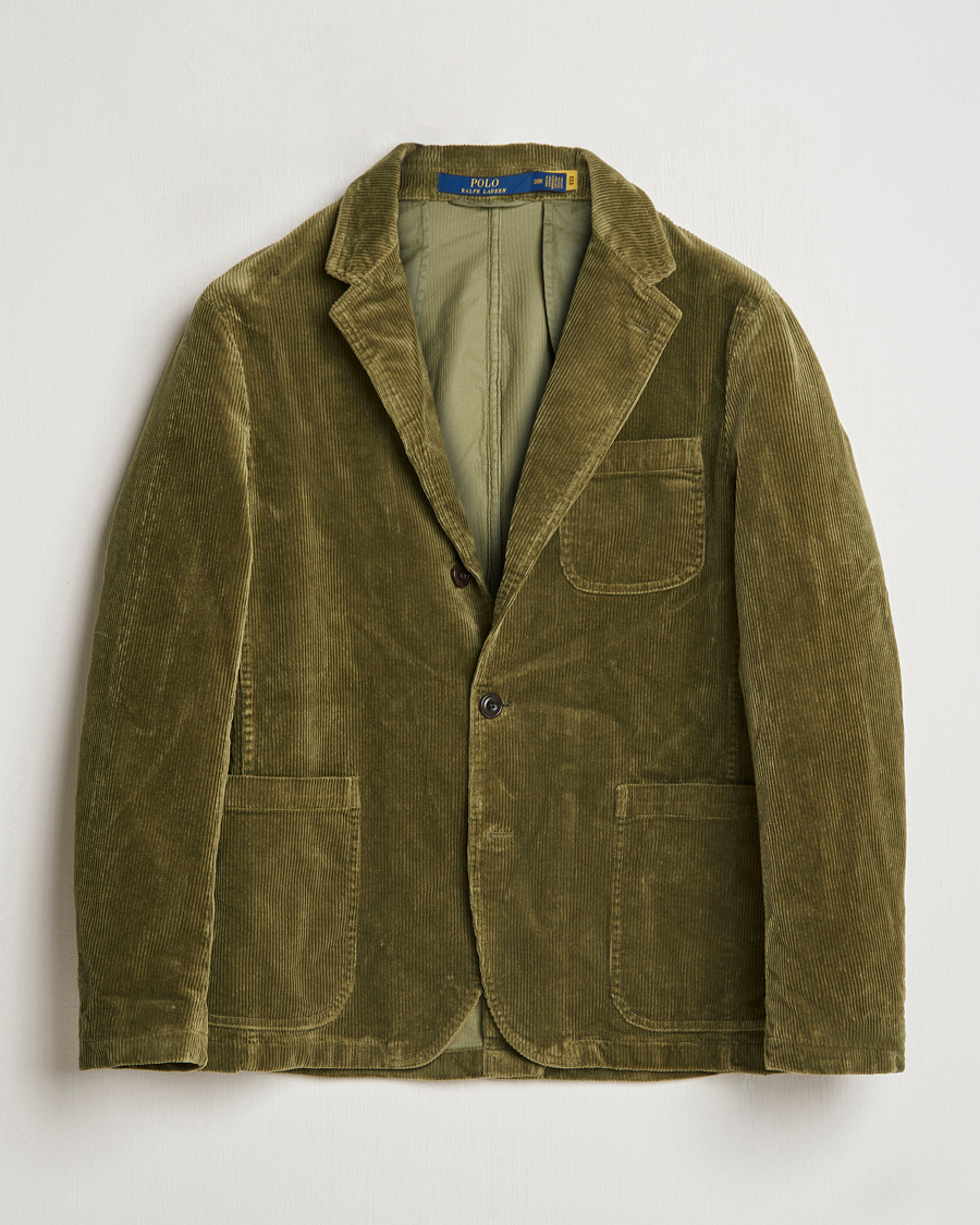 Herr | Kavajer | Polo Ralph Lauren | Corduroy Stretch Blazer Country Olive