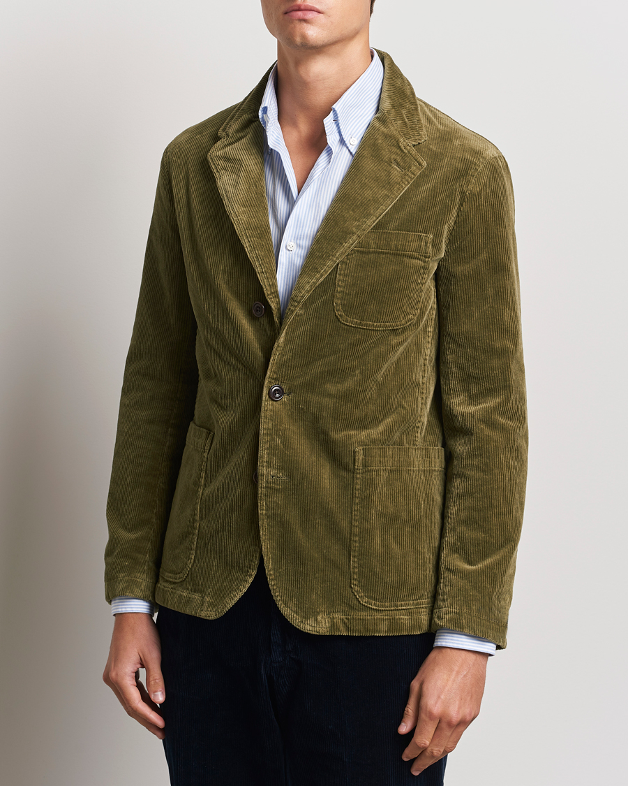 Herr | Kavajer | Polo Ralph Lauren | Corduroy Stretch Blazer Country Olive