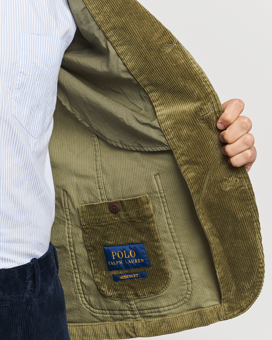 Herr | Kavajer | Polo Ralph Lauren | Corduroy Stretch Blazer Country Olive