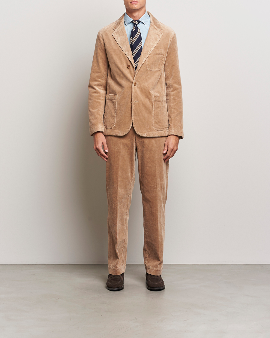 Herr | Kavajer | Polo Ralph Lauren | Corduroy Stretch Blazer Hazelnut