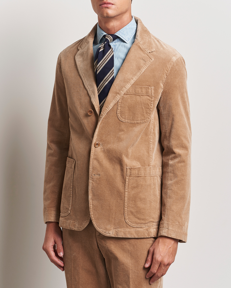 Herr | Kavajer | Polo Ralph Lauren | Corduroy Stretch Blazer Hazelnut