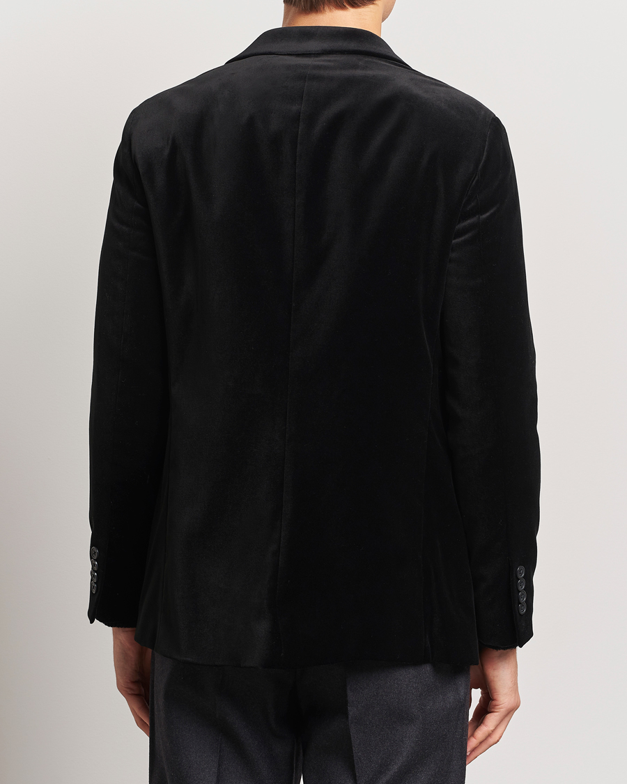 Herr | Kavajer | Polo Ralph Lauren | Velvet Blazer Black