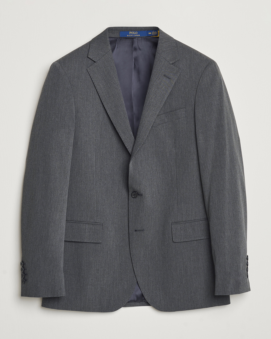 Herr | Kavajer | Polo Ralph Lauren | Single Breasted Sportcoat Charcoal