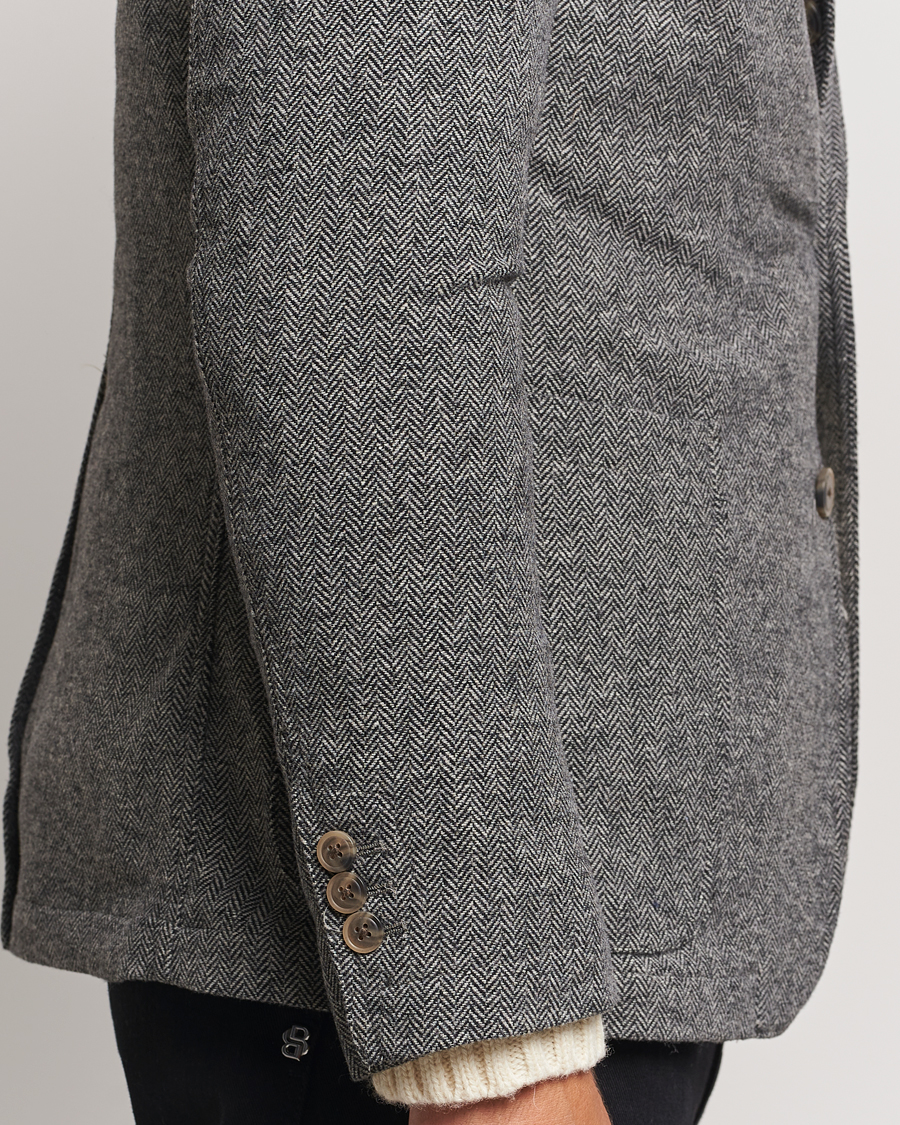 Herr | Kavajer | Polo Ralph Lauren | Classic Herringbone Sportcoat Black/Cream