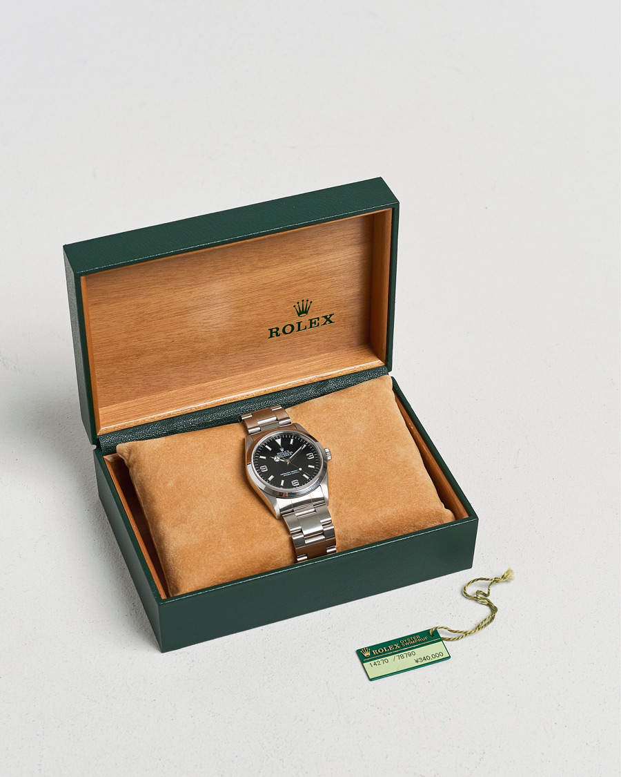 Herr | Rolex Pre-Owned Explorer 14270 Silver | Rolex Pre-Owned | Explorer 14270 Silver