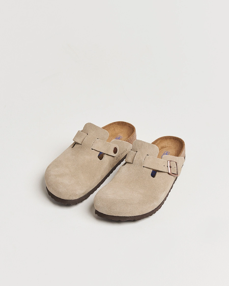 Herr | | BIRKENSTOCK | Woman Boston Soft Footbed Taupe Suede