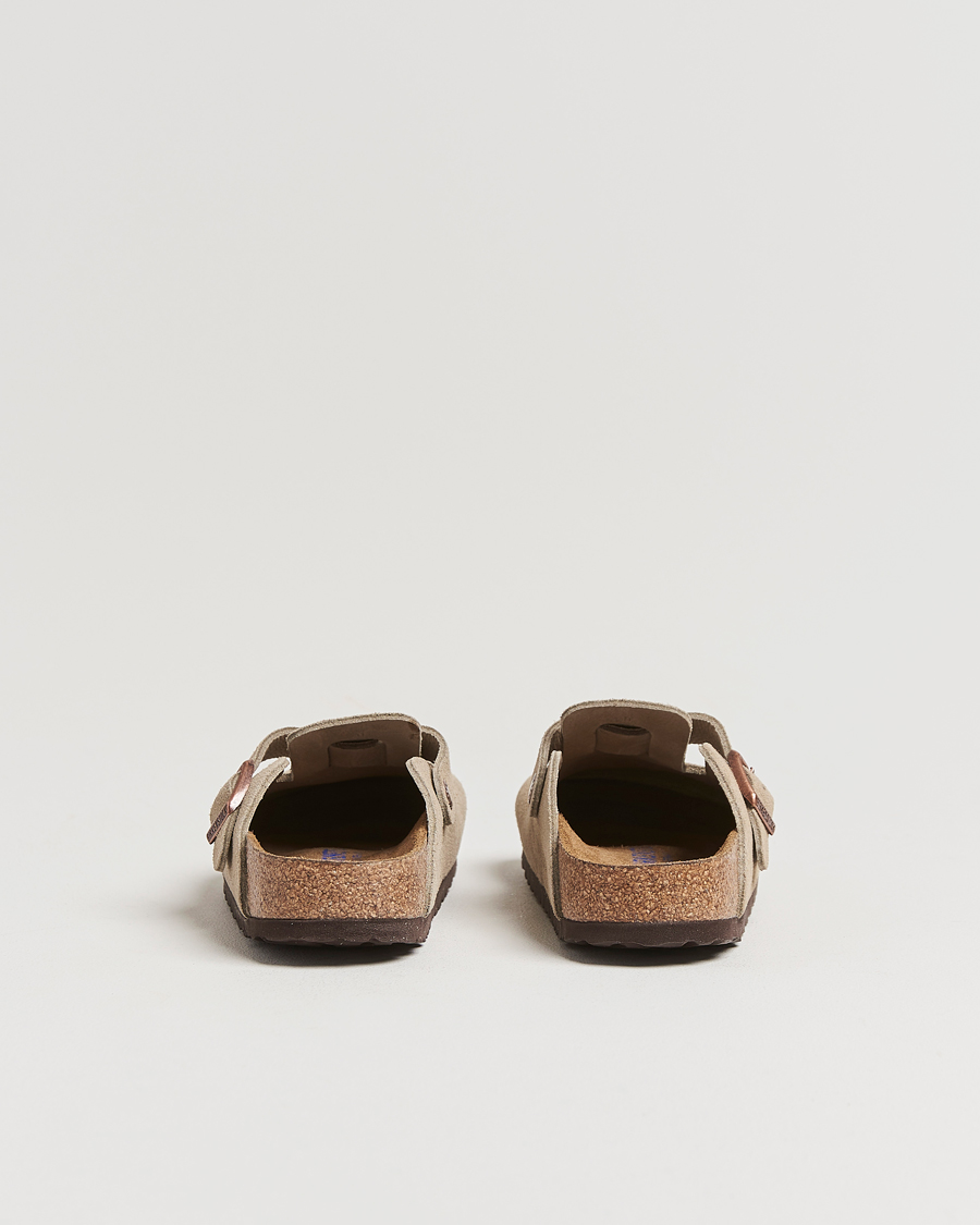 Herr | Sandaler & Tofflor | BIRKENSTOCK | Woman Boston Soft Footbed Taupe Suede