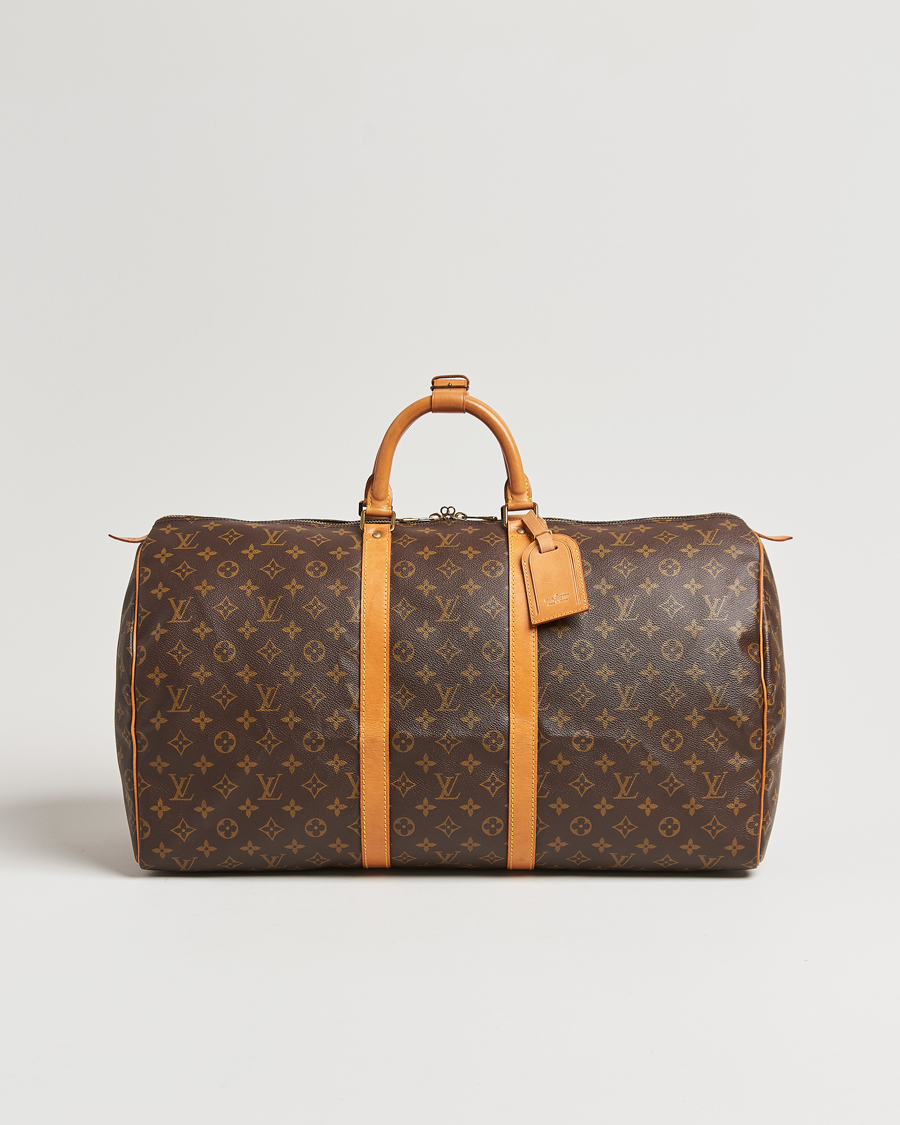 Herr | Louis Vuitton Pre-Owned Keepall 55 Bag Monogram | Louis Vuitton Pre-Owned | Keepall 55 Bag Monogram
