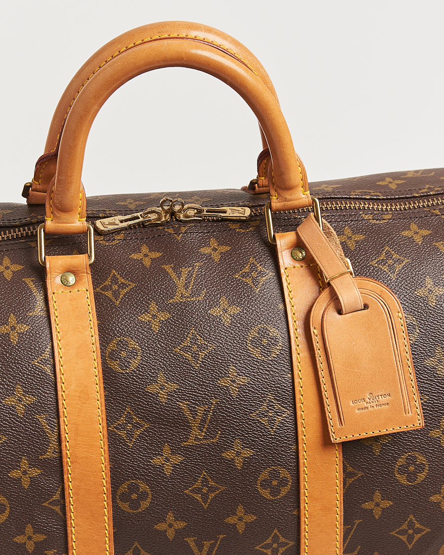 Herr | Louis Vuitton Pre-Owned Keepall 55 Bag Monogram | Louis Vuitton Pre-Owned | Keepall 55 Bag Monogram