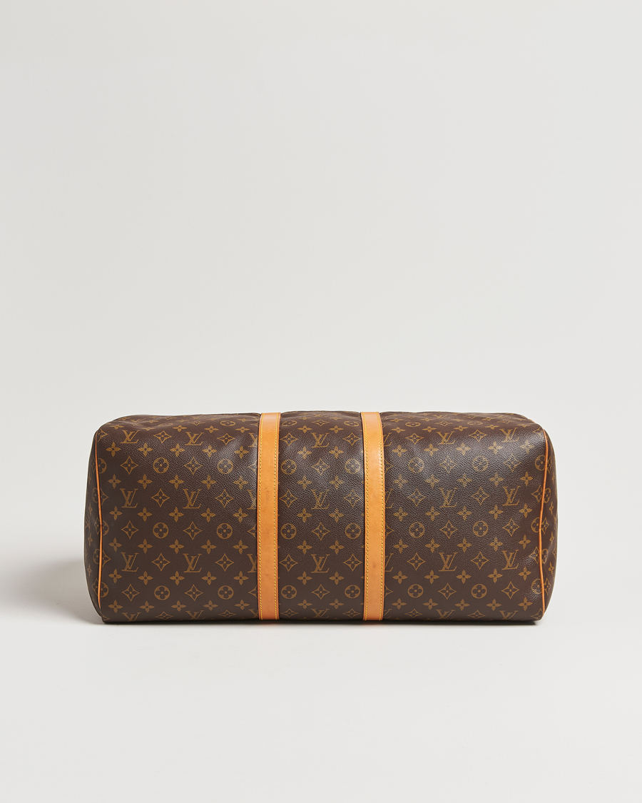 Herr | Louis Vuitton Pre-Owned Keepall 55 Bag Monogram | Louis Vuitton Pre-Owned | Keepall 55 Bag Monogram