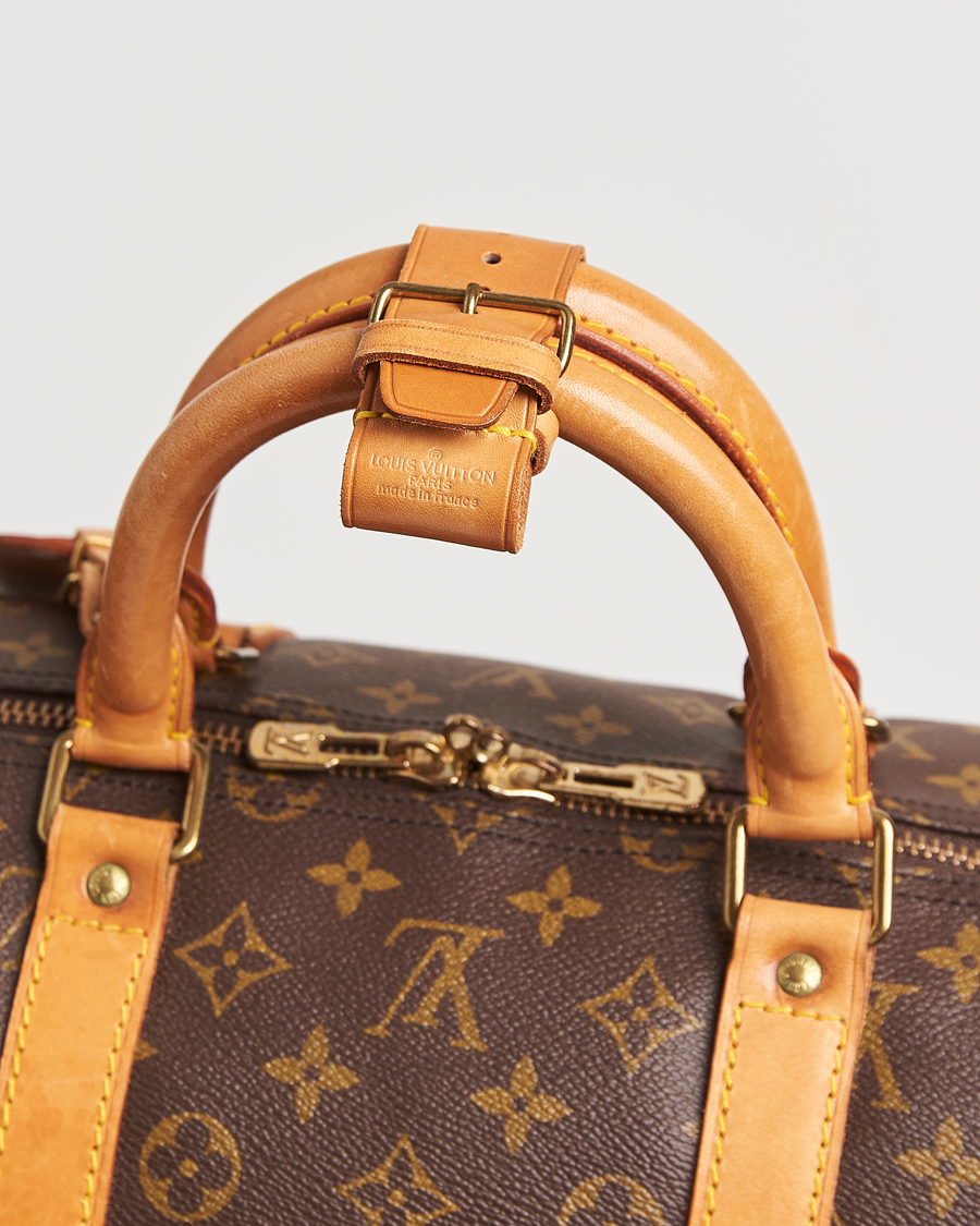 Herr | Louis Vuitton Pre-Owned Keepall 55 Bag Monogram | Louis Vuitton Pre-Owned | Keepall 55 Bag Monogram
