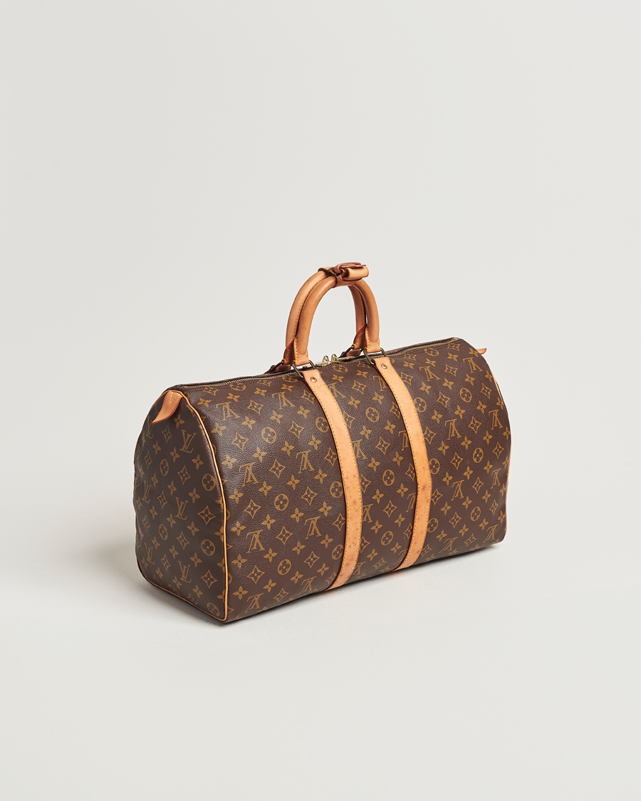 Herr | Louis Vuitton Pre-Owned Keepall 45 Bag Monogram | Louis Vuitton Pre-Owned | Keepall 45 Bag Monogram