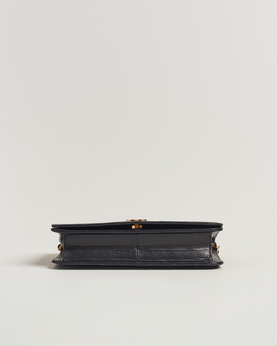 Herr | Chanel Pre-Owned Single Full Flap Bag Black Lambskin | Chanel Pre-Owned | Single Full Flap Bag Black Lambskin