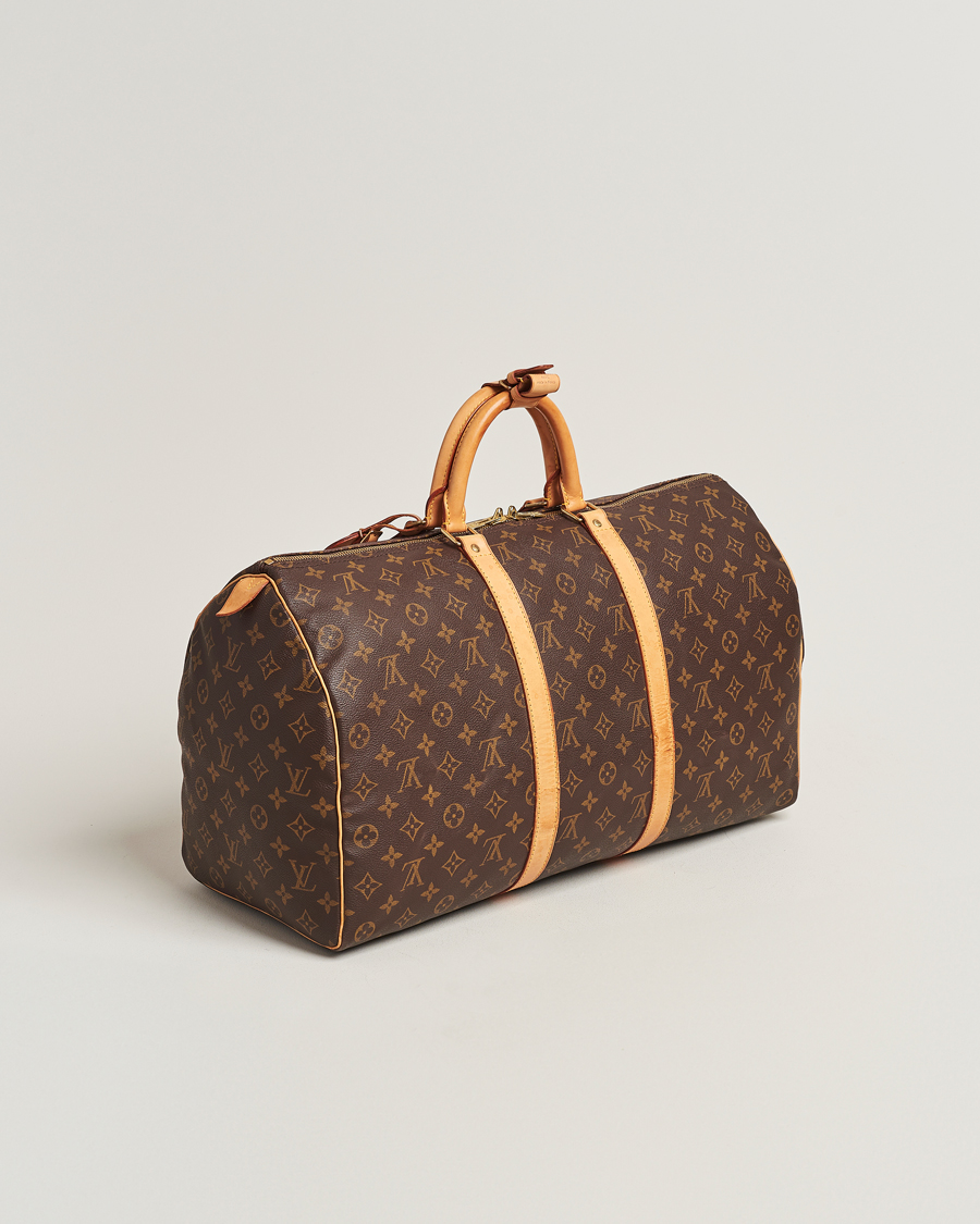 Herr | Louis Vuitton Pre-Owned Keepall 50 Bag Monogram | Louis Vuitton Pre-Owned | Keepall 50 Bag Monogram
