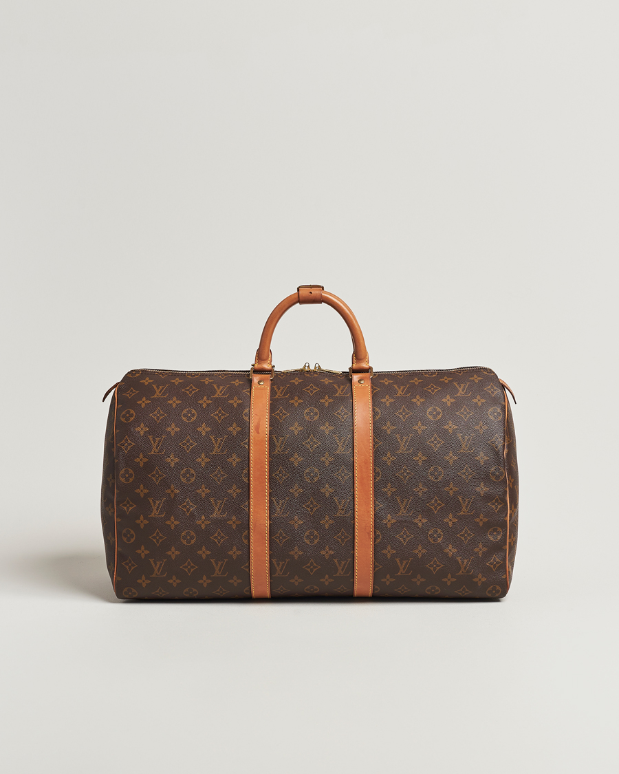 Herr | Louis Vuitton Pre-Owned Keepall 50 Bag Monogram | Louis Vuitton Pre-Owned | Keepall 50 Bag Monogram