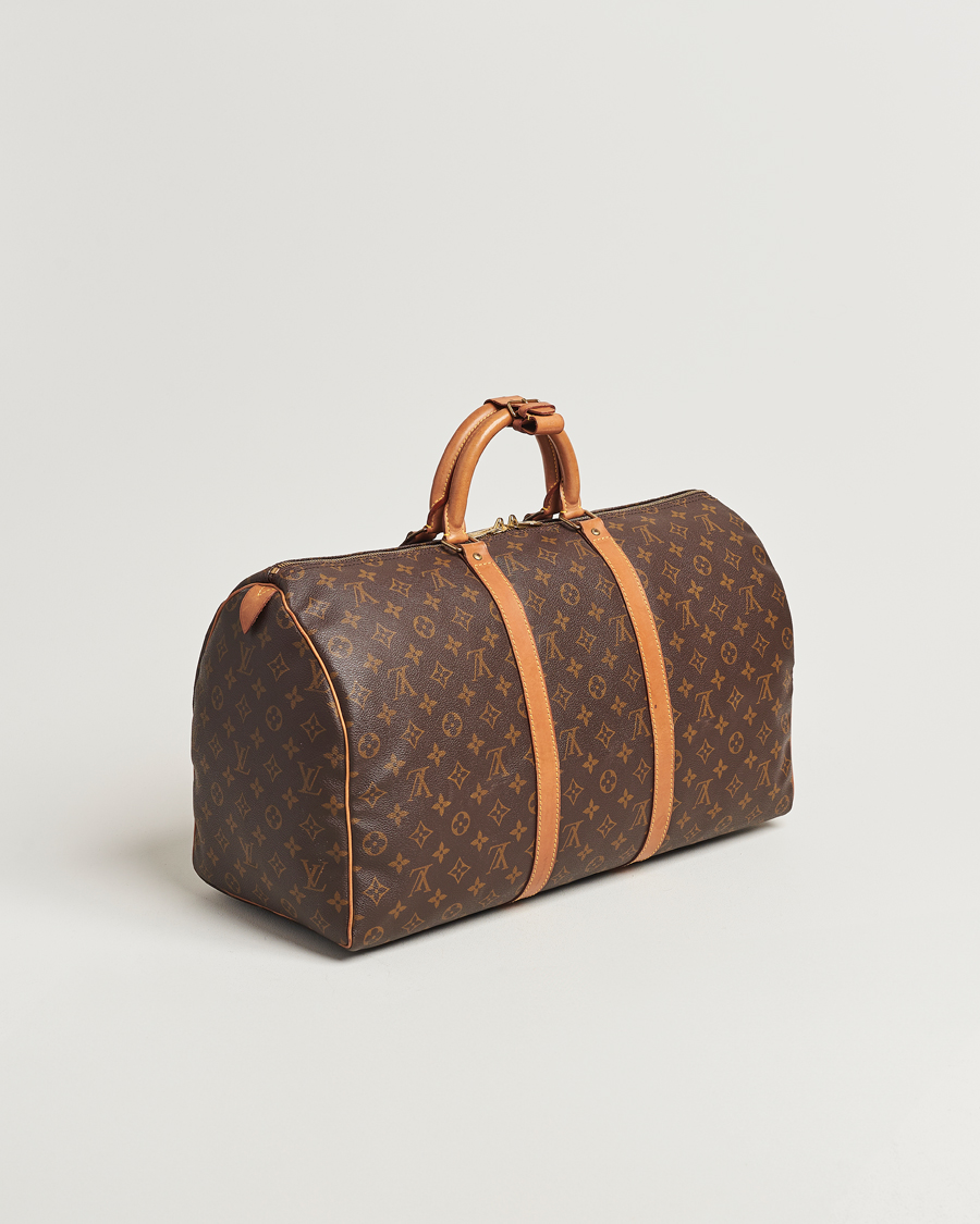 Herr | Louis Vuitton Pre-Owned Keepall 50 Bag Monogram | Louis Vuitton Pre-Owned | Keepall 50 Bag Monogram