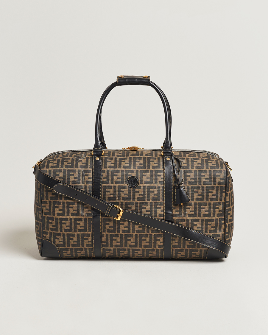 Herr | Fendi Pre-Owned Boston Duffle Bag Zucca Pattern | Fendi Pre-Owned | Boston Duffle Bag Zucca Pattern
