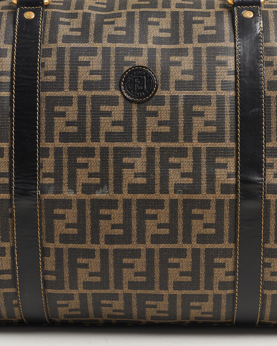 Herr | Fendi Pre-Owned Boston Duffle Bag Zucca Pattern | Fendi Pre-Owned | Boston Duffle Bag Zucca Pattern