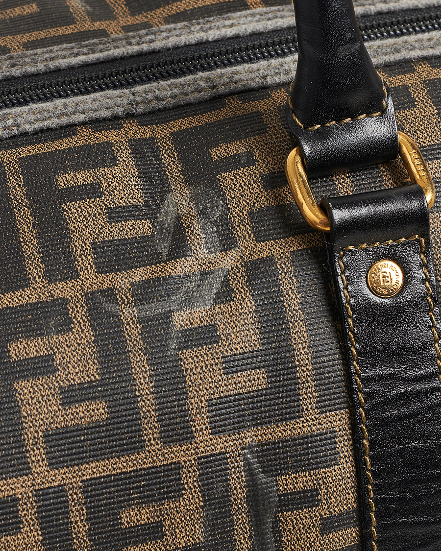 Herr | Fendi Pre-Owned Boston Duffle Bag Zucca Pattern | Fendi Pre-Owned | Boston Duffle Bag Zucca Pattern