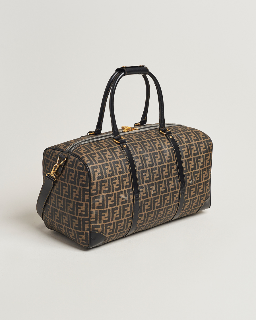 Herr | Fendi Pre-Owned Boston Duffle Bag Zucca Pattern | Fendi Pre-Owned | Boston Duffle Bag Zucca Pattern