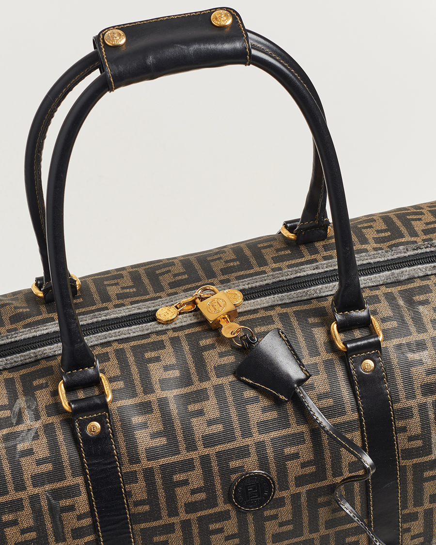 Herr | Fendi Pre-Owned Boston Duffle Bag Zucca Pattern | Fendi Pre-Owned | Boston Duffle Bag Zucca Pattern